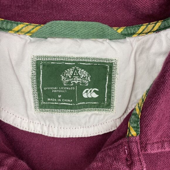 Brisbane Broncos Rugby Shirt Men Medium Shirt Collared Red Y2K 2008 Canterbury - Picture 3 of 16